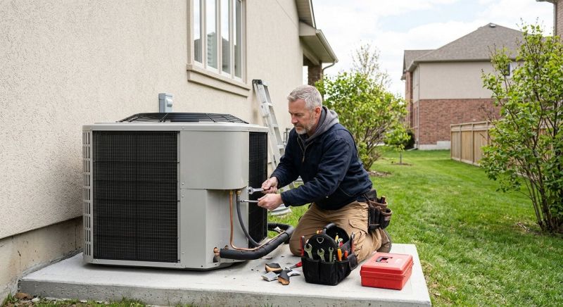 Heat Pump Installation project example